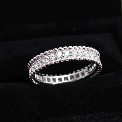 [Vintora]PERLEE DIAMOND SILVER RING