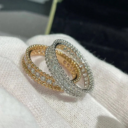 [Vintora]PERLEE DIAMOND ROSE GOLD RING