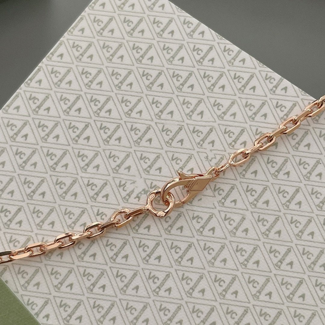 [Vintora]COLLIER LUCKY SPRING 15 MOTIFS OR ROSE