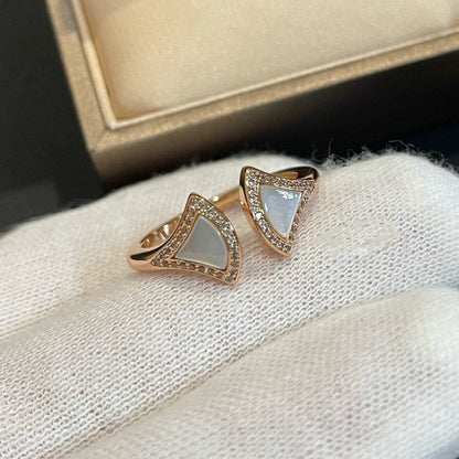 [Vintora]DREAM MOP DIAMOND OPEN RING