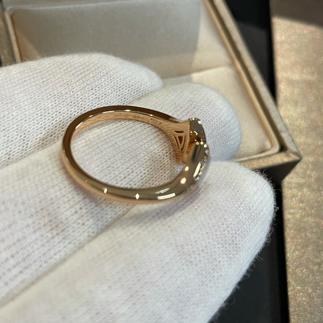 [Vintora]DREAM MOP DIAMOND OPEN RING