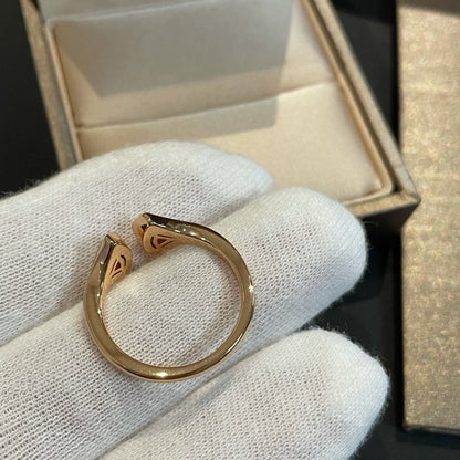 [Vintora]DREAM MOP DIAMOND OPEN RING
