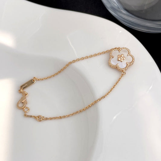 [Vintora]LUCKY SPRING ROSE GOLD MOP BRACELET
