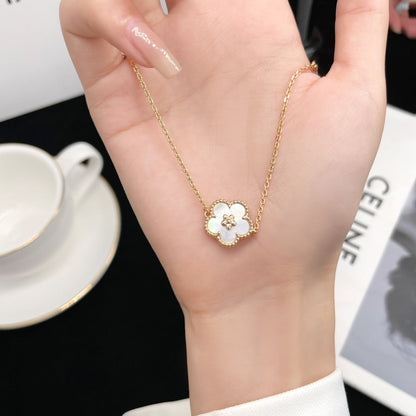 [Vintora]BRACELET NACRE ROSE GOLD PORTE-BONHEUR