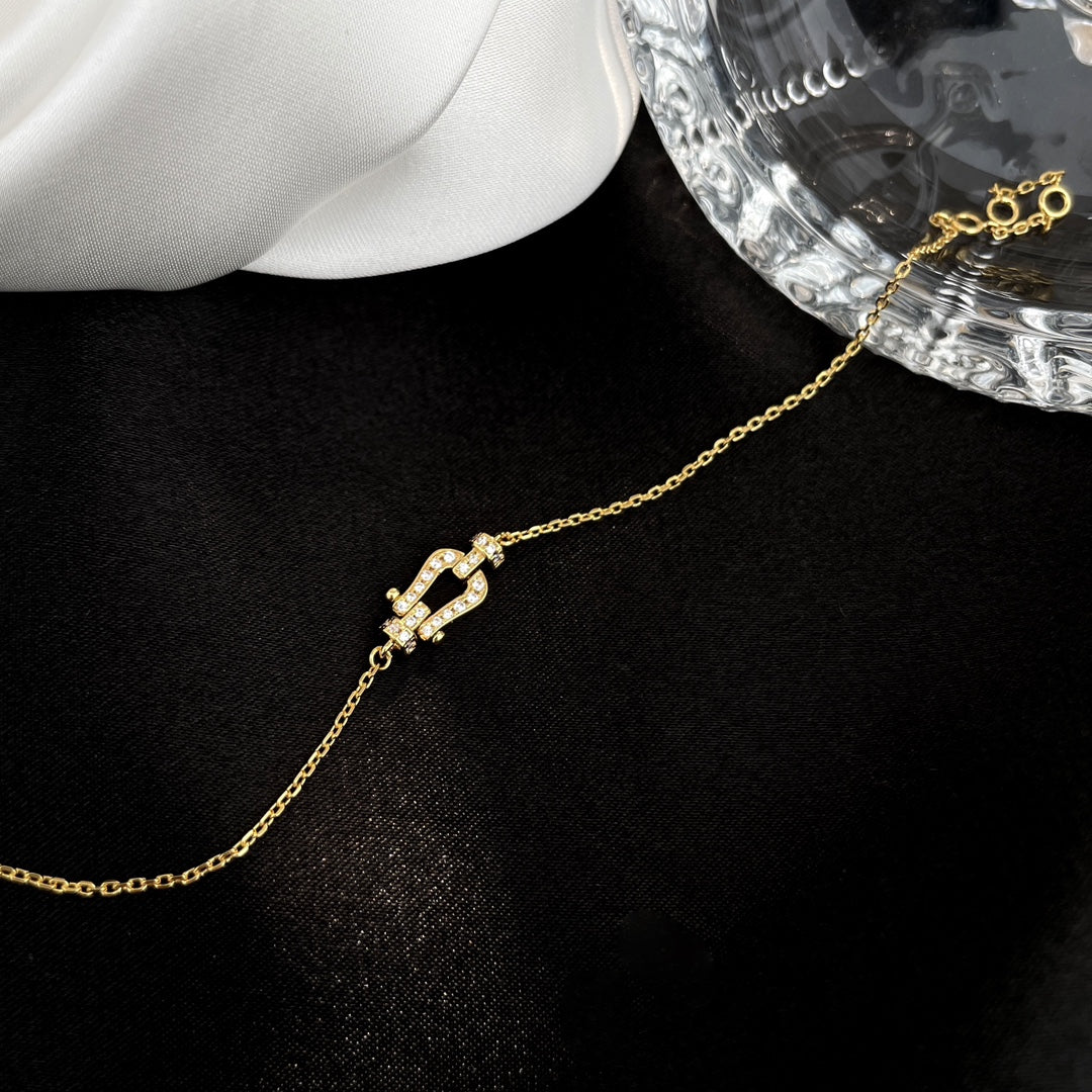[Vintora]FORCE 10 FULL DIAMOND BUCKLE CHAIN LINK MINI MODEL