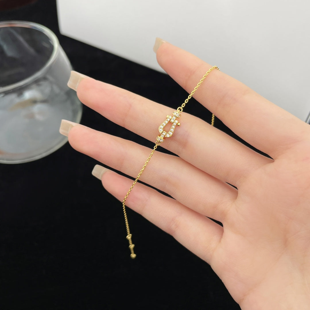 [Vintora]FORCE 10 FULL DIAMOND BUCKLE CHAIN LINK MINI MODEL