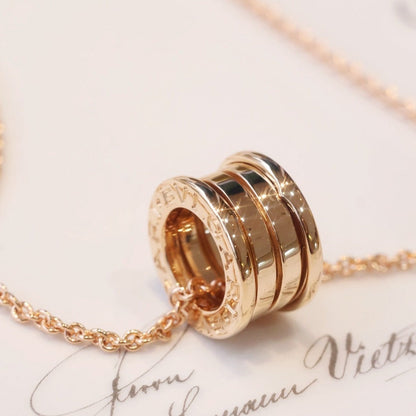 [Vintora]ZERO 1 PINK GOLD NECKLACE