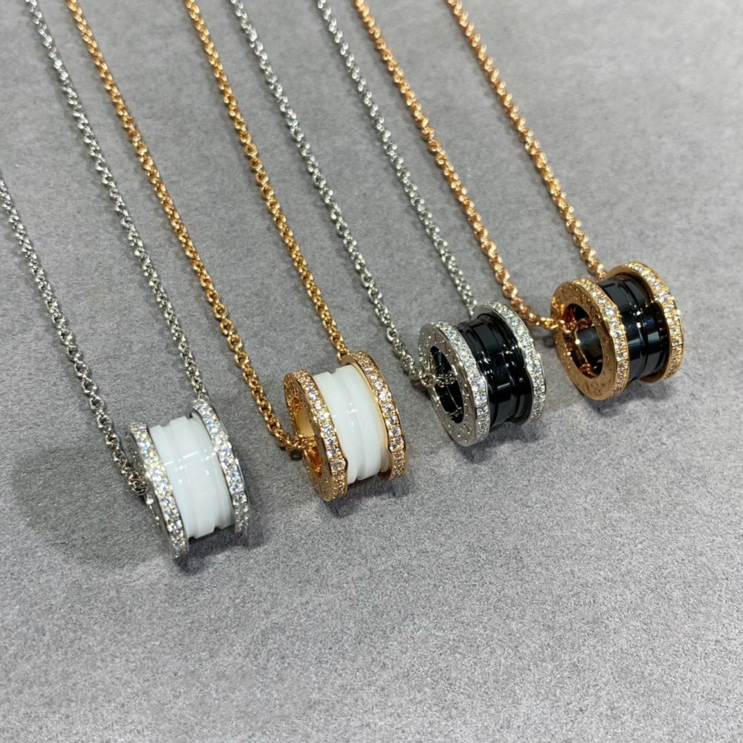 [Vintora]ZERO 1 DIAMOND CERAMIC NECKLACE