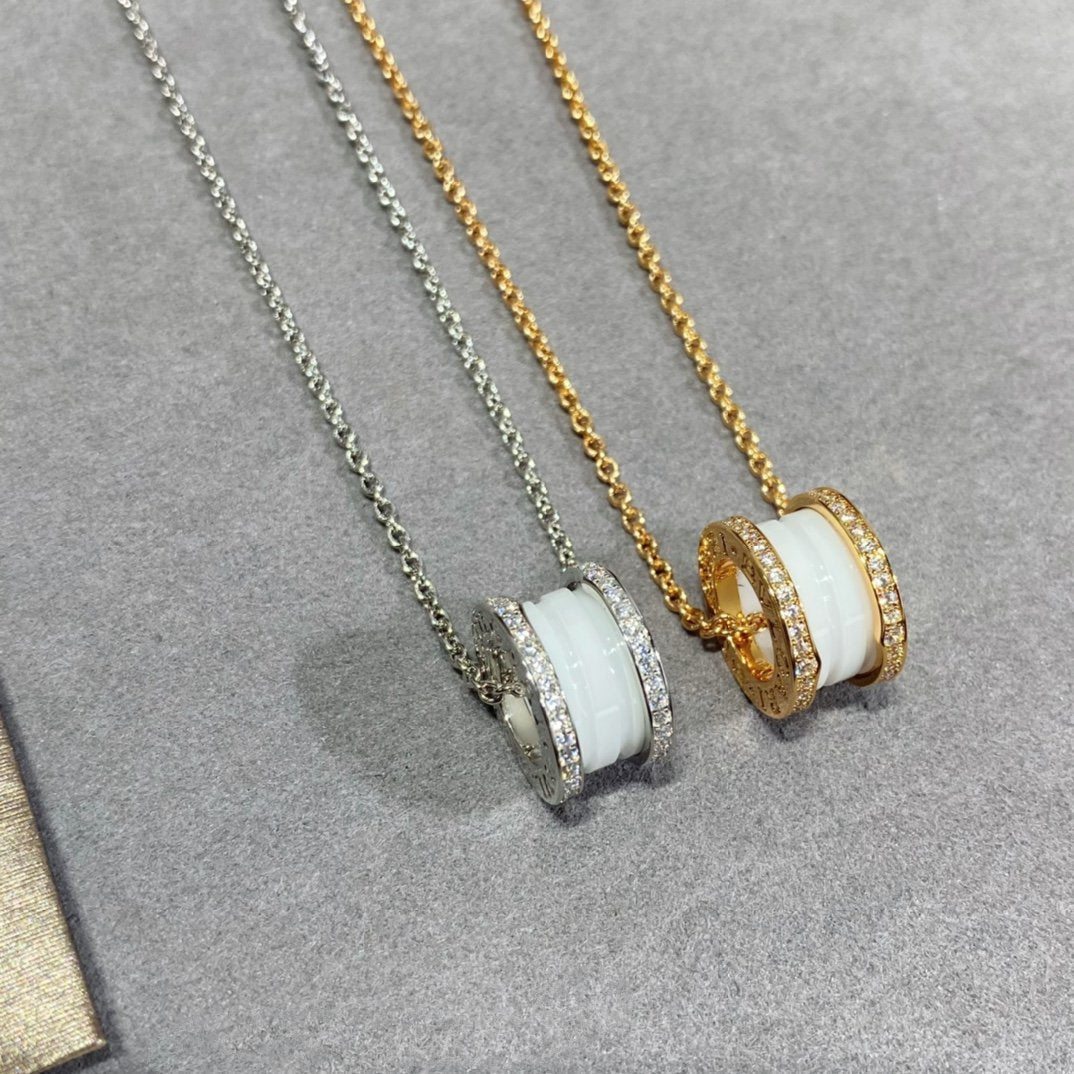[Vintora]ZERO 1 DIAMOND CERAMIC NECKLACE