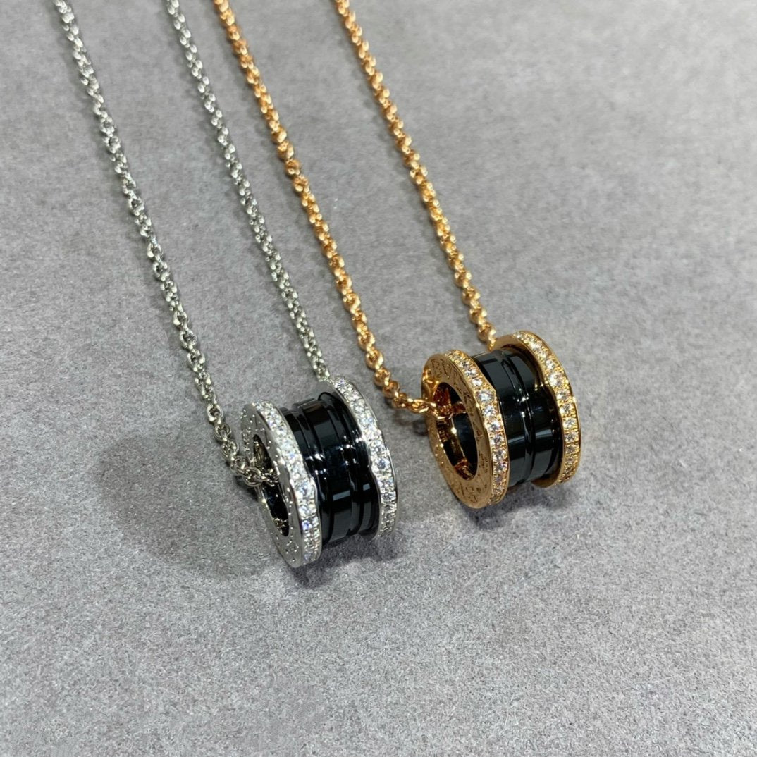 [Vintora]ZERO 1 DIAMOND CERAMIC NECKLACE