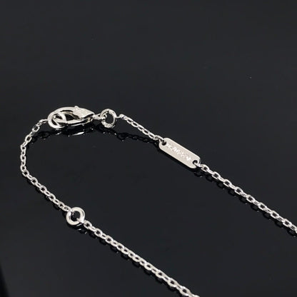 [Vintora]COLLIER LONG TRÈFLE EN PIETERSITE ET ARGENT