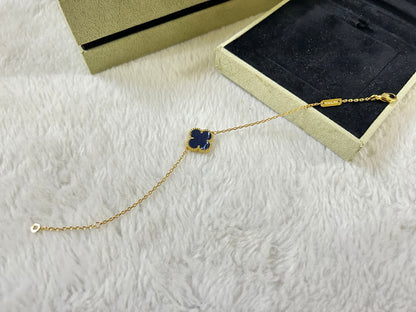 [Vintora]BRACELET CLOVER 1 MOTIF PIETERSITE
