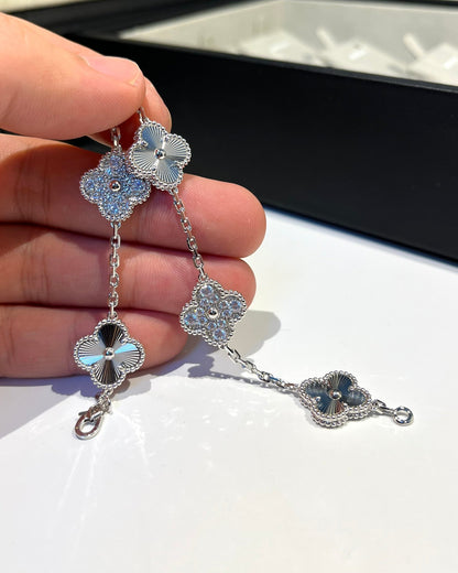 [?Vintora] CLOVER 5 MOTIF LASER BRACELET COLLECTION