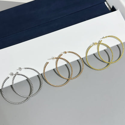 [?Vintora]SMOOTH BEAD STUD EARRINGS