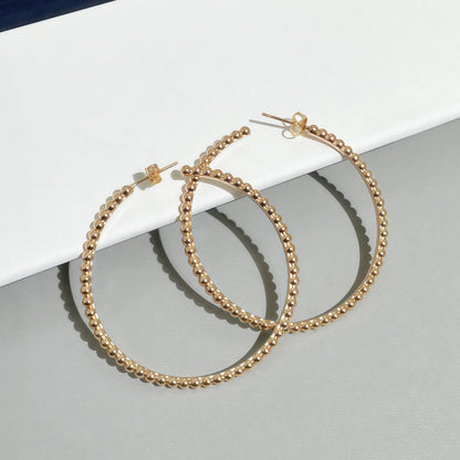 [?Vintora]SMOOTH BEAD STUD EARRINGS