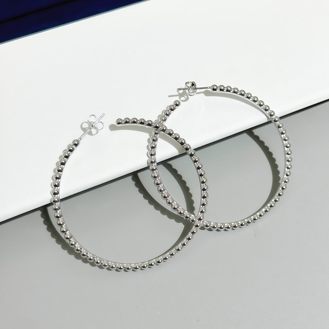 [?Vintora]SMOOTH BEAD STUD EARRINGS