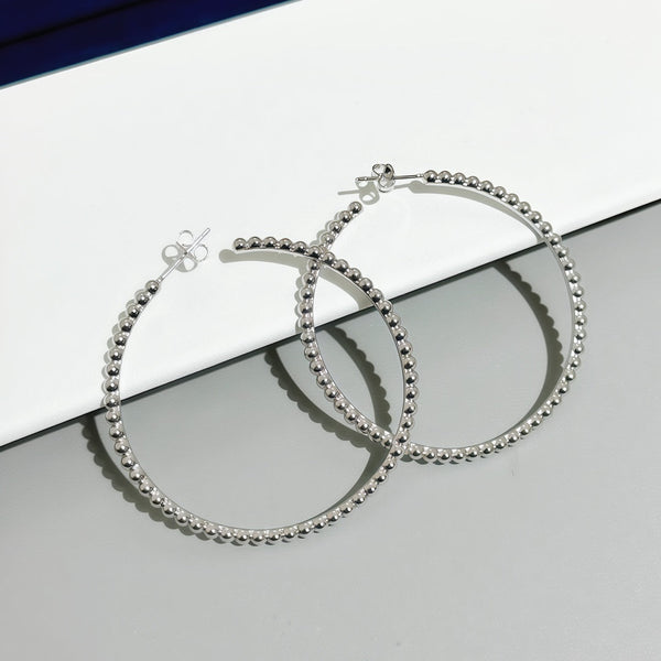 [?Vintora]SMOOTH BEAD STUD EARRINGS