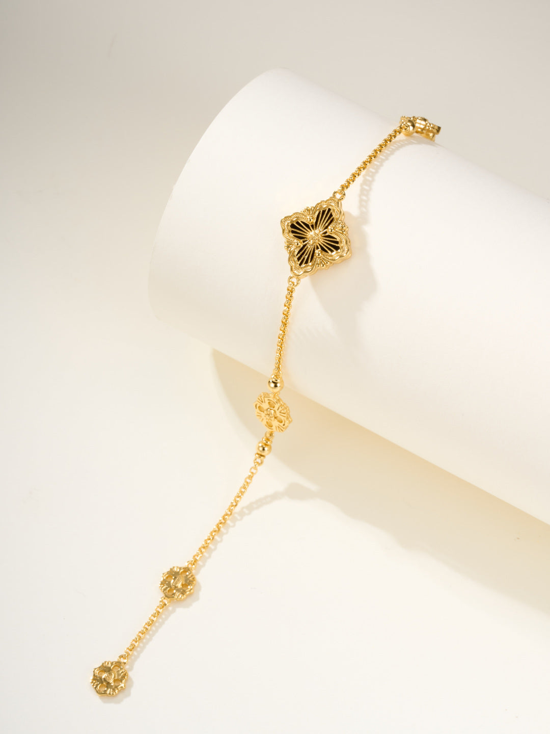 [?Vintora]B.C.L ENAMELED One-Flower Bracelet¡ꡧVarious Colors)