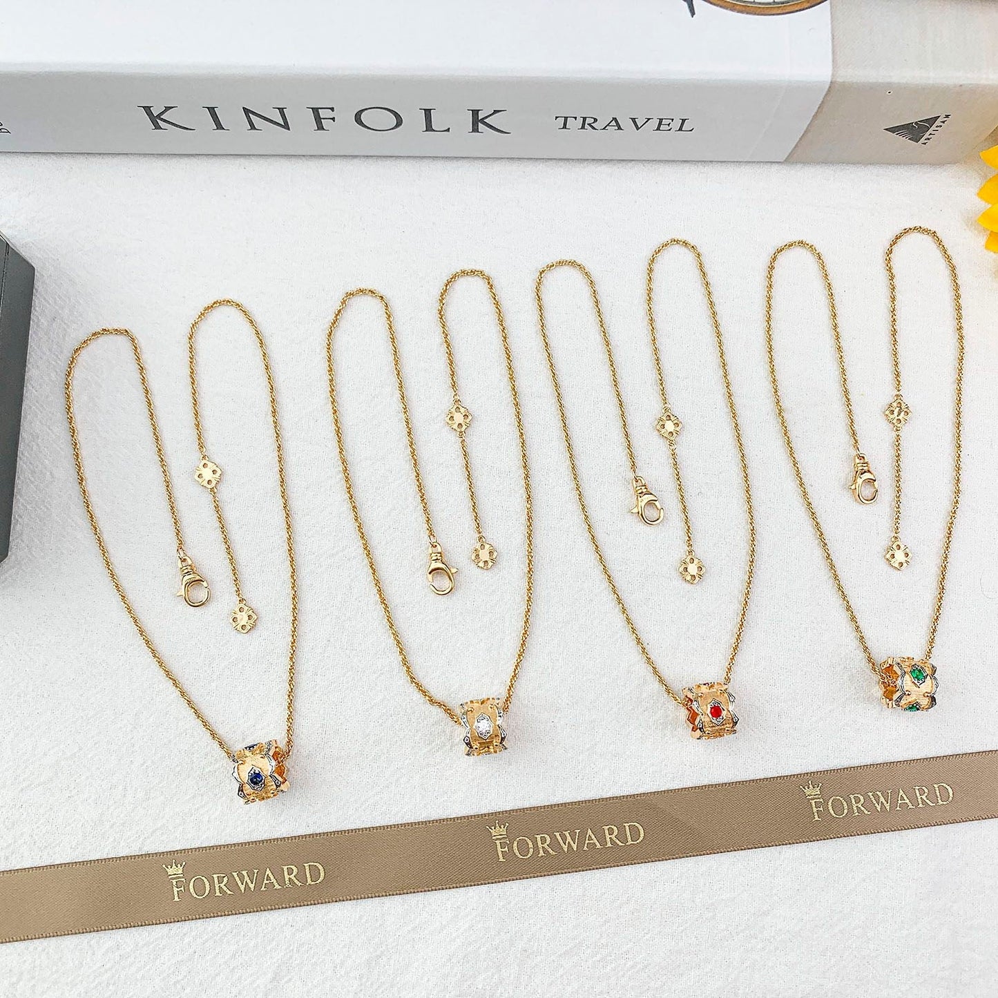 [?Vintora] B.C.L ?¡ãLittle Waist?¡À Enamel  NECKLACE¡ꡧVarious colors