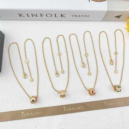 [?Vintora] B.C.L ?¡ãLittle Waist?¡À Enamel  NECKLACE¡ꡧVarious colors