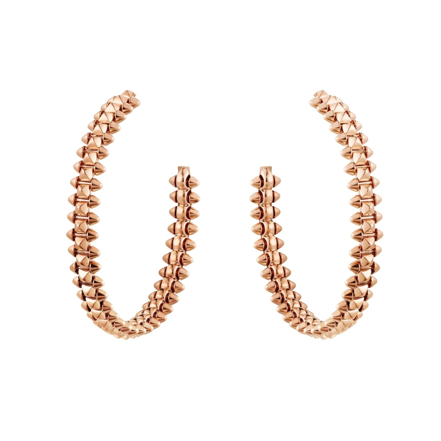 [Vintora]CLASH LARGE HOOP EARRINGS