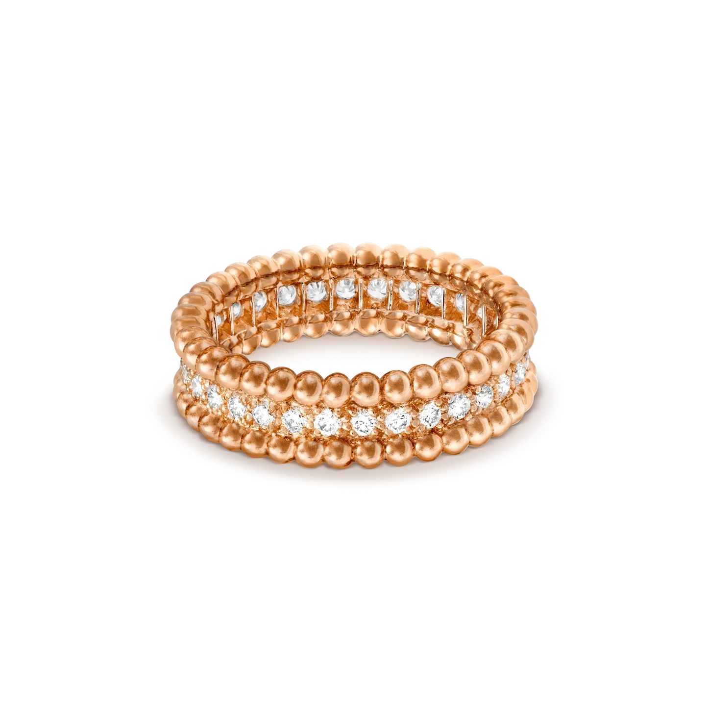 [Vintora]PERLEE DIAMOND ROSE GOLD RING