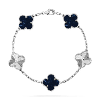 [?Vintora]CLOVER 5 MOTIF PIETERSITE BRACELET COLLECTION