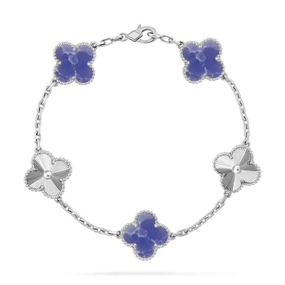 [?Vintora]CLOVER 5 MOTIF BLUE VEINS BRACELET COLLECTION