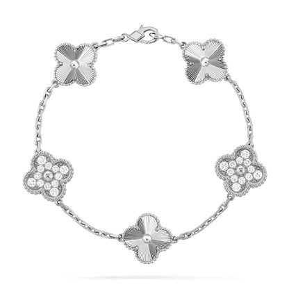 [?Vintora] CLOVER 5 MOTIF LASER BRACELET COLLECTION
