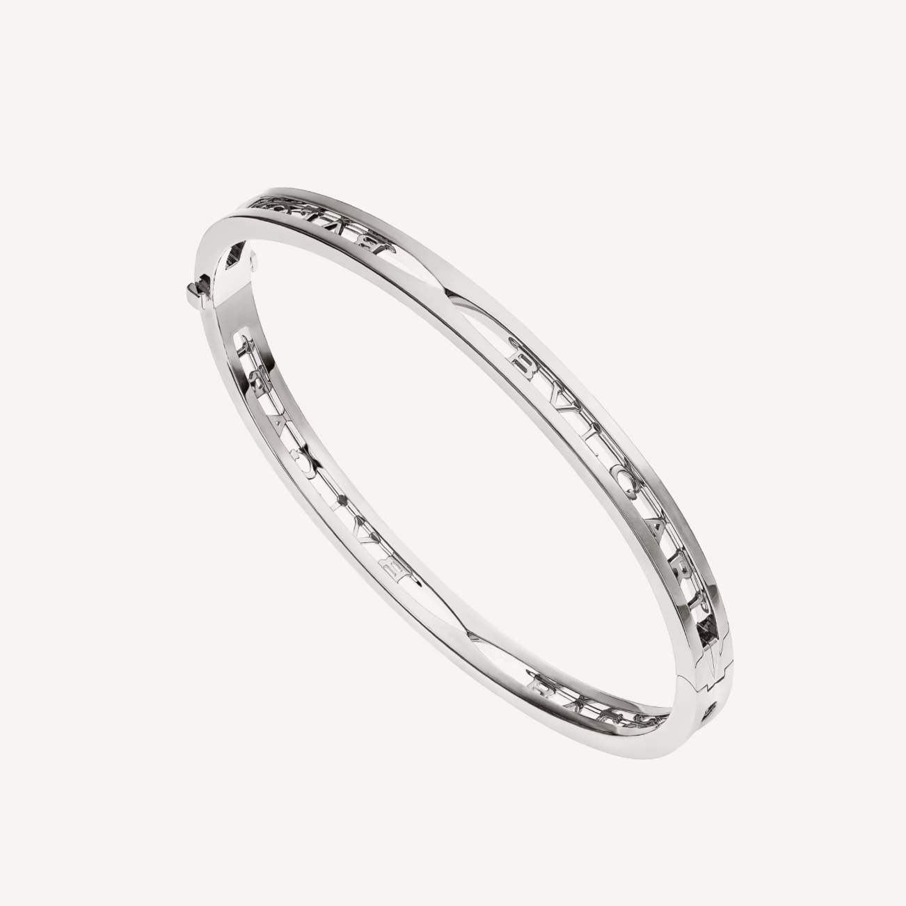 [Vintora]ZERO 1 SPIRAL LOGO SILVER BRACELET