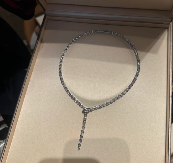 [Vintora]NEW£¡SERPENT DIAMOND NECKLACE
