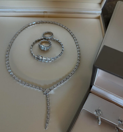 [Vintora]NEW£¡SERPENT DIAMOND NECKLACE