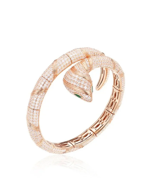 [Vintora]HAUTE COUTURE GOLD SERPENTI BRACELET