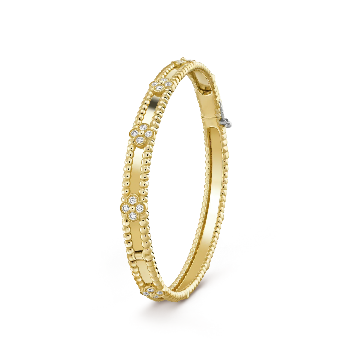 [Vintora]BRACELET CLOVER DIAMANTS 4MM