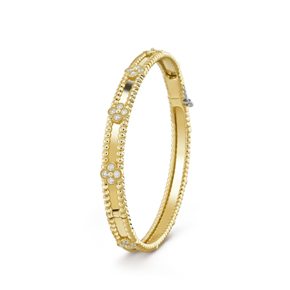 [Vintora]BRACELET CLOVER DIAMANTS 4MM