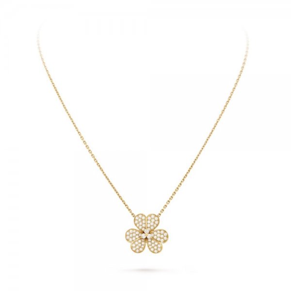 [Vintora]COLLIER FLEUR DIAMANT