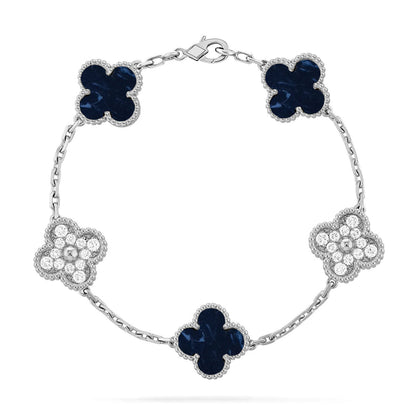[?Vintora]CLOVER 5 MOTIF PIETERSITE BRACELET COLLECTION