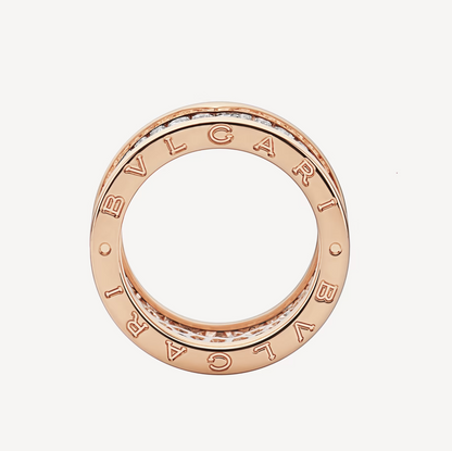[Vintora]ZERO 1 WITH PAVED DIAMONDS ON THE SPIRAL RING