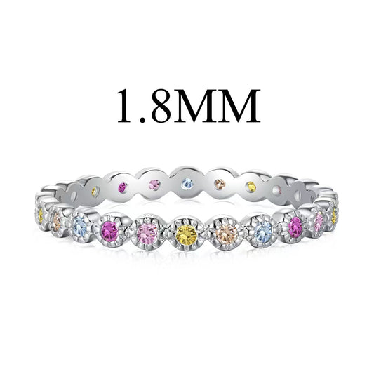 [Vintora Jewelry]Unique Scintillating Round Cut Daily Ring