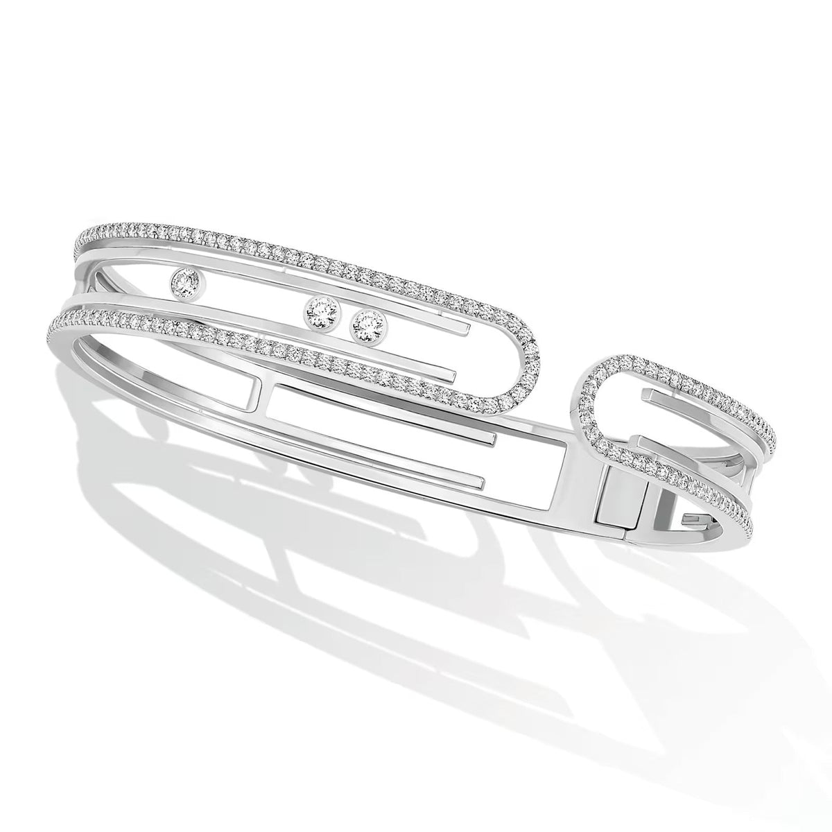 [Vintora]MOVE 10TH PAVED DIAMOND BRACELET