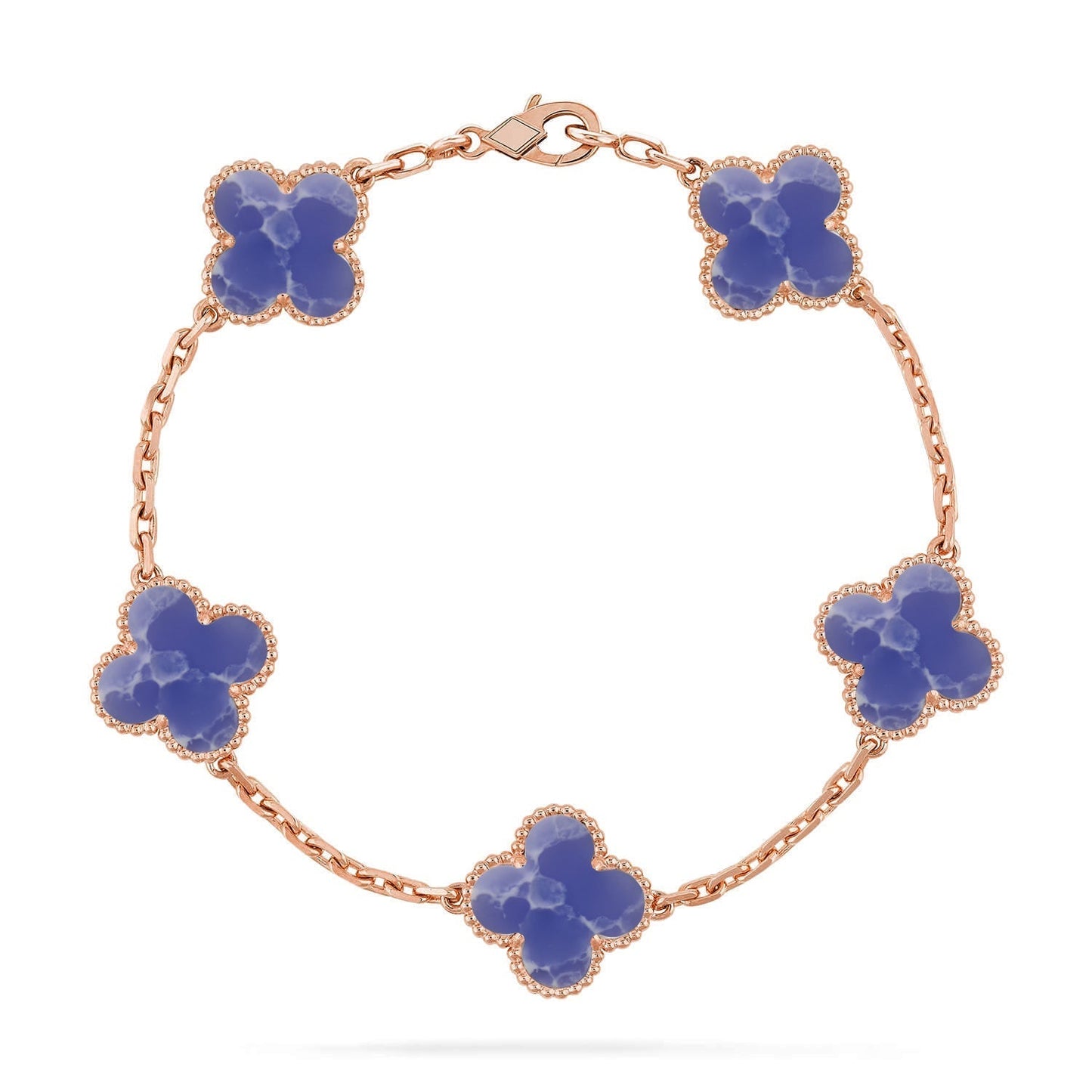 [?Vintora]CLOVER 5 MOTIF BLUE VEINS BRACELET COLLECTION