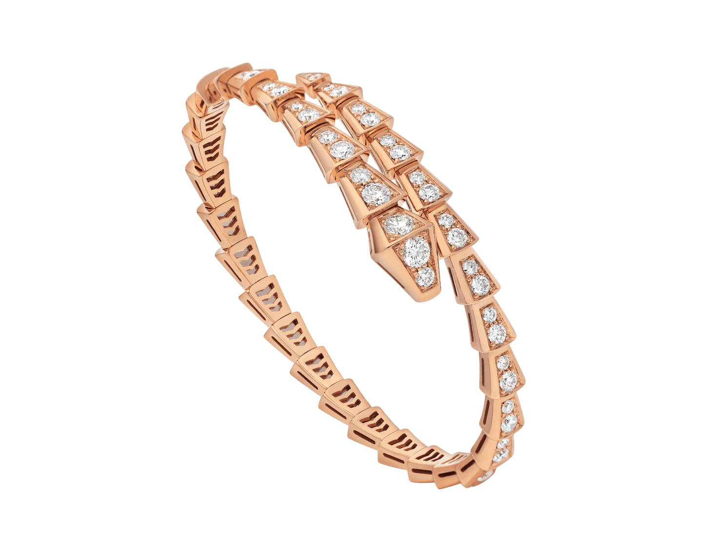 [Vintora]SERPENTI BRACELET 6.8MM PINK GOLD DIAMOND