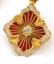 [?Vintora] B.C.L BIG SIZE  ENAMEL NECKLACE¡ꡧVarious colors¡ê?
