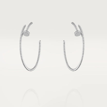 [Vintora]JUSTE EARRINGS FULL DIAMONDS 1.8MM