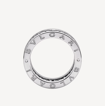[Vintora]ZERO 1 WITH PAVED DIAMONDS ON THE SPIRAL RING