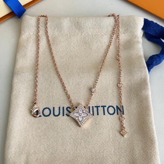[Vintora]ROSE GOLD DIAMOND NECKLACE