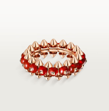 [Vintora]CLASH ELEGANT ROSE GOLD RING FEATURING NATURAL AGATE