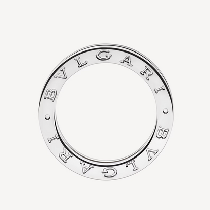 [Vintora]ZERO 1 ONE-BAND PAVED DIAMONDS ON THE SPIRAL RING