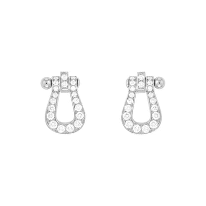 [Vintora]FORCE 10 FULL DIAMOND STUD EARRINGS MINI MODEL