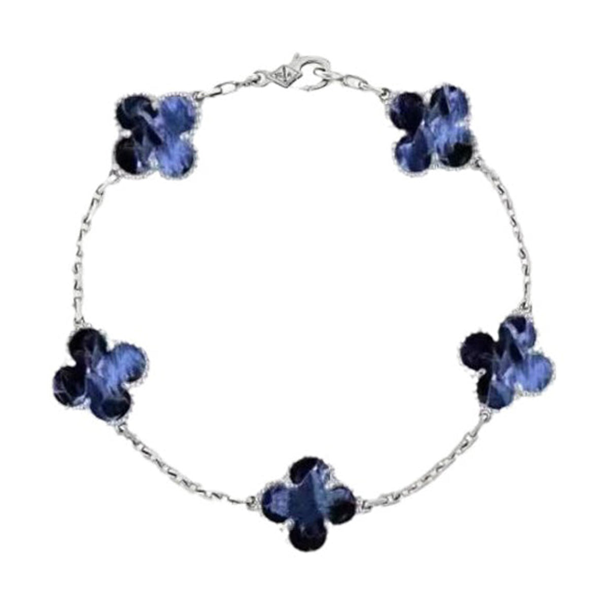 [?Vintora]CLOVER 5 MOTIF PIETERSITE BRACELET COLLECTION